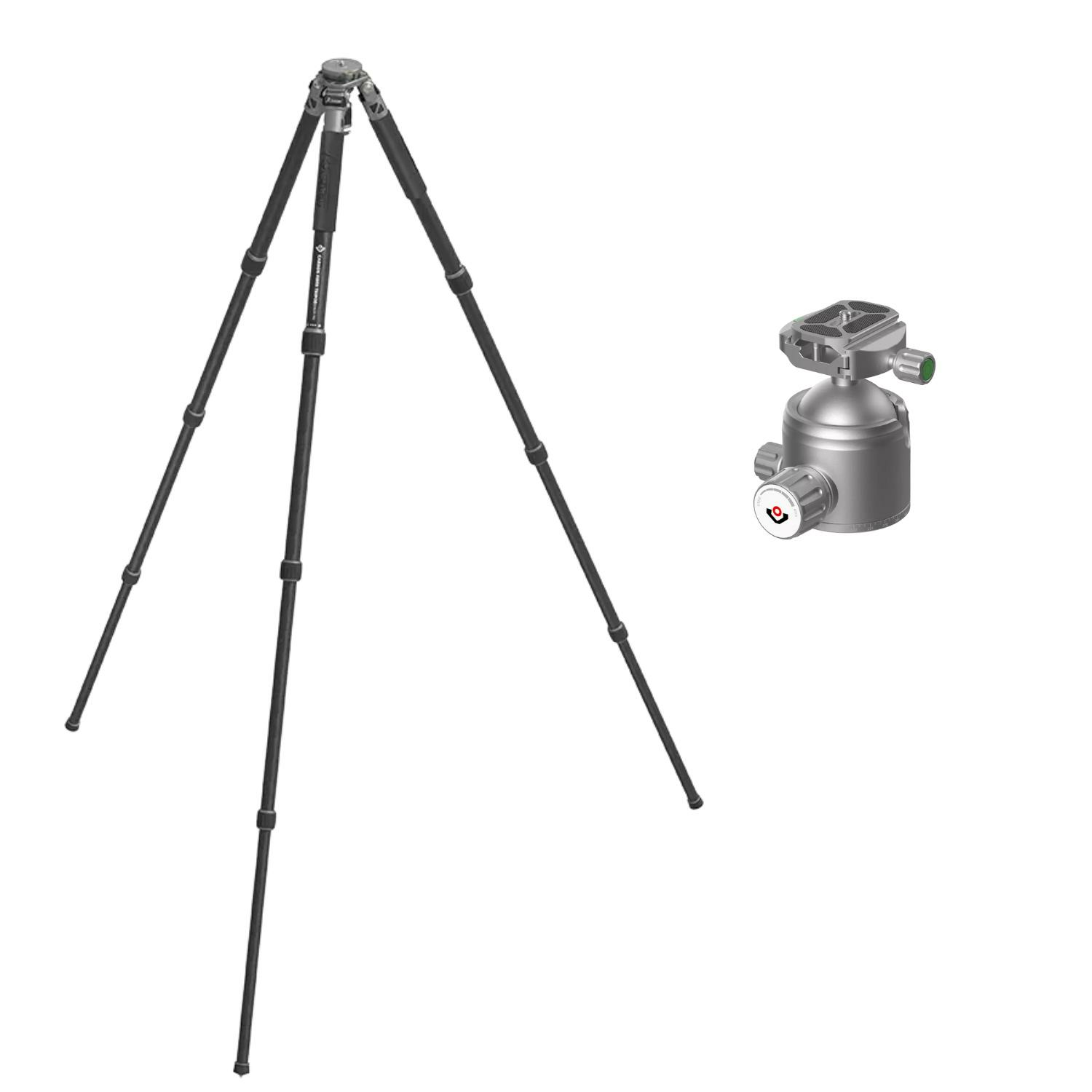 ROKSTAD CARBON FIBER TRIPOD + 56MM BALL HEAD