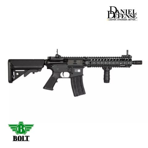 BOLT DANIEL DEFENSE LISANSLI DD MK18 MOD1 BRSS TEPMELI Airsoft Tüfek - Siyah