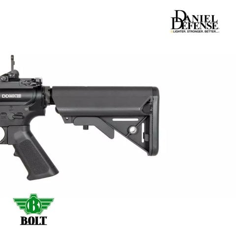 BOLT DANIEL DEFENSE LISANSLI DD MK18 MOD1 BRSS TEPMELI Airsoft Tüfek - Siyah