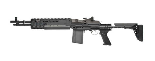 G&G Top Tech EBR M14 Airsoft AEG Tüfek w/ Ver 2.0 ETU MOSFET (Siyah / Kısa Namlu)