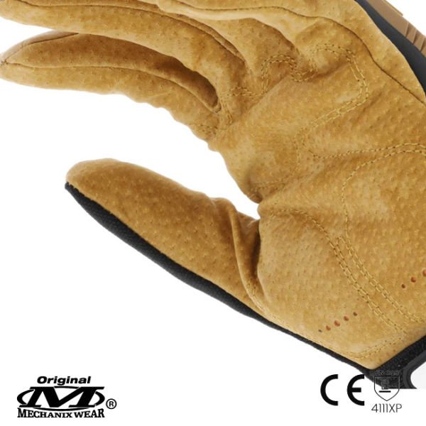 Mechanix Wear® M-Pact Durahide Leather Deri Eldiven (Siyah/Kahve)