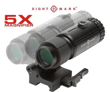 5X MAGNIFIER LQD Flip Yan Yüzey Montaj Ayaklı SM19064