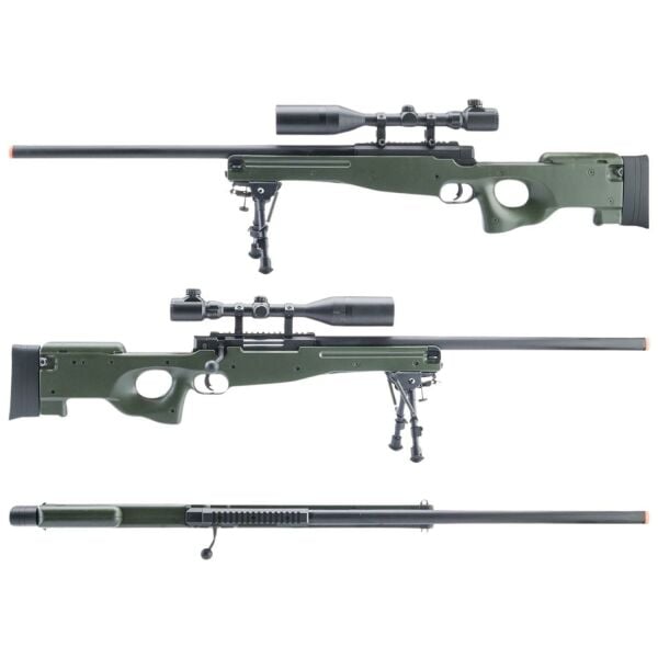 Mauser Licensed Type 96 Airsoft Bolt Action High Power Sniper Tüfek Yeşil