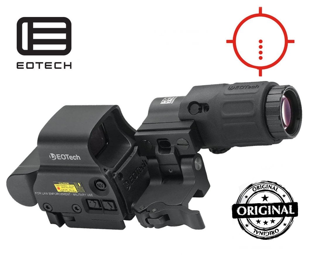 EOTech HHS-I Holo-Sight I w/ EXPS3-4 Red Dot Sight & G33 Magnifier