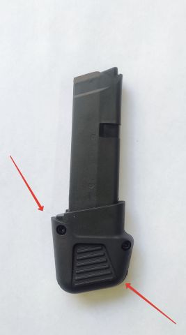 Zavod Glock 42 +2 Şarjör Kapasite Arttırıcı