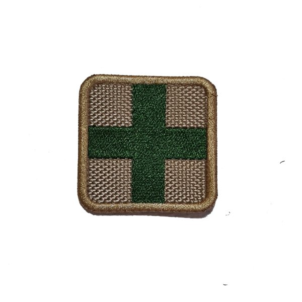 MEDIC İLK YARDIM PATCH - KAHVERENGİ - YEŞİL