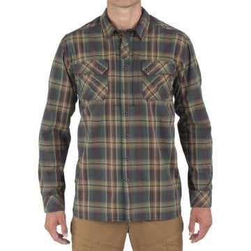 5.11 FLANNEL L/S SHIRT VOLCANIC