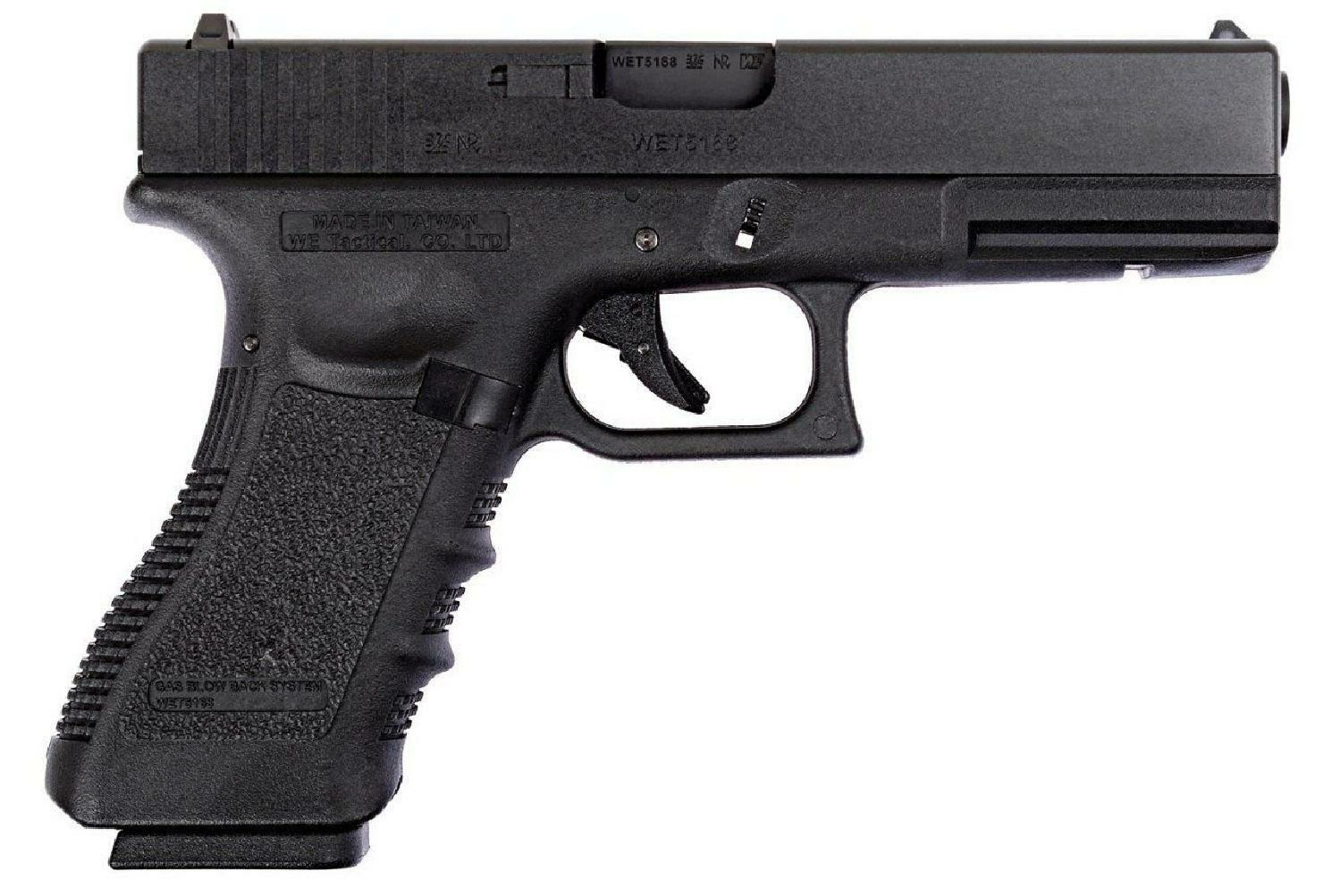 WE G17 GEN3 Black GLOCK 17 GBB Airsoft Tabanca