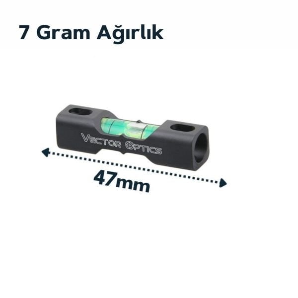 Vector Optics 21mm Picatinny Universal Flat Düz SU TERAZISI SCACD-19