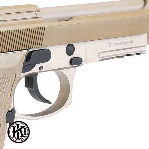 KLI BERETTA M9A3 CO2 BLOWBACK HAVALI TABANCA - TAN + LOADER SET