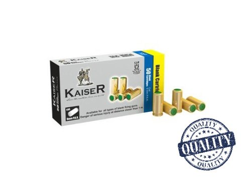 KAISER 9MM GOLD KURU SIKI SES MERMİSİ