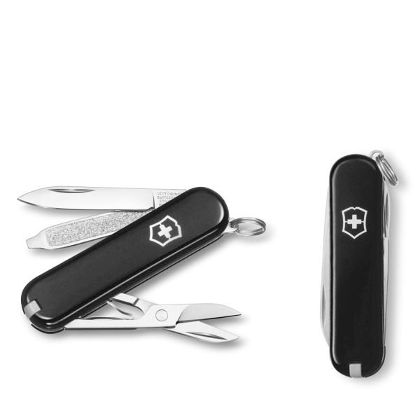 Victorinox Tırnak Makaslı Çakı Siyah 0.6463.3