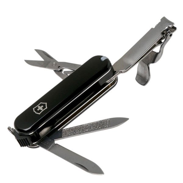 Victorinox Tırnak Makaslı Çakı Siyah 0.6463.3