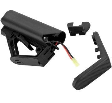 6mm PS CTS Carbine Pil yuvası Dipçik (Siyah)