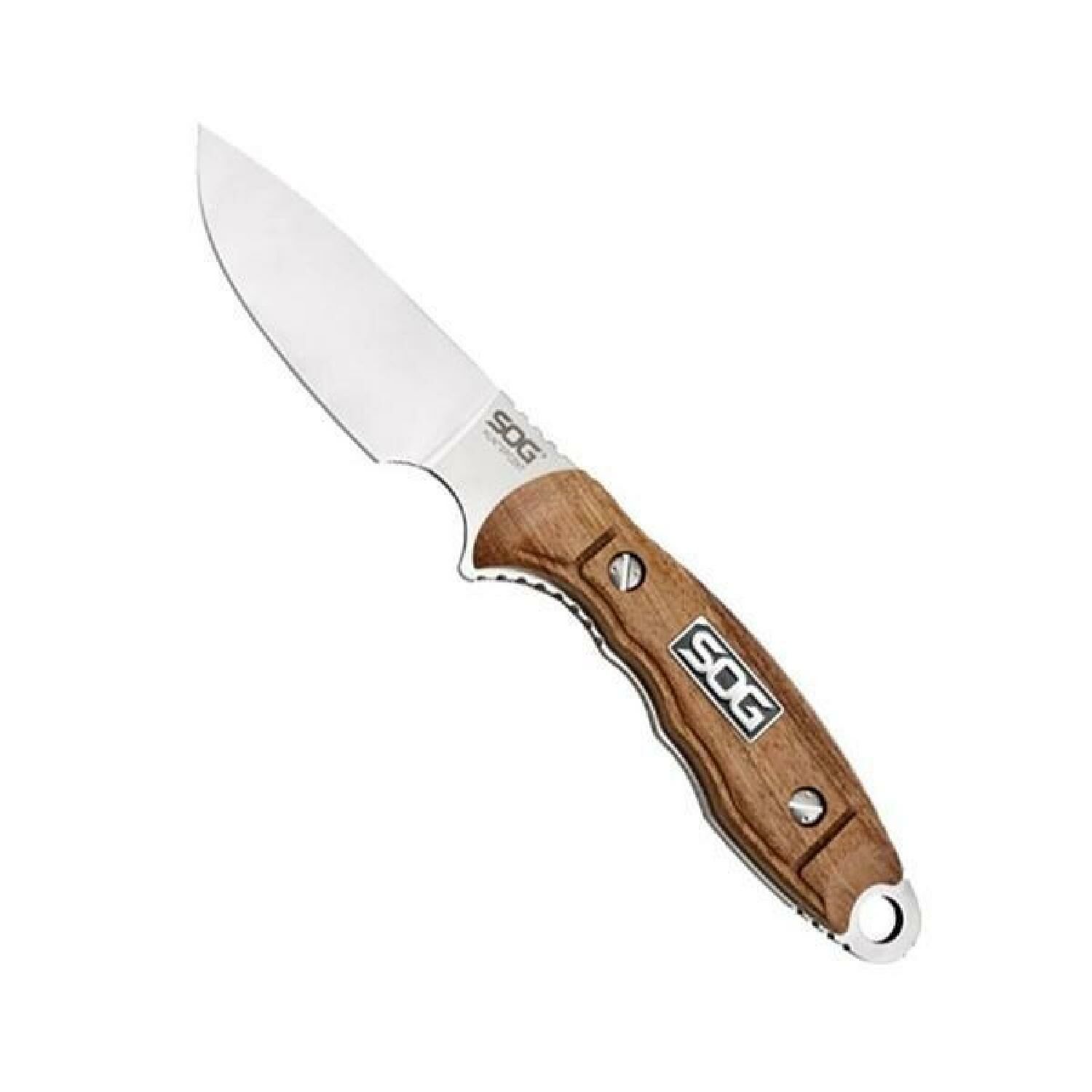 S. SOG HT012L-CP HuntsPoint Skinning Ahşap Sap Bıçak