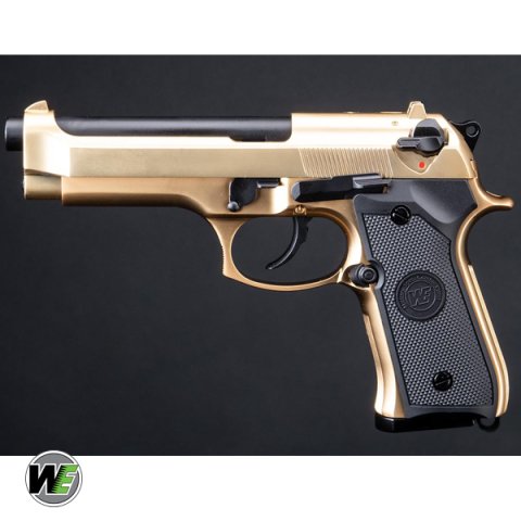 WE ''Bling'' Special GOLD Edition M9 PTP GBB Airsoft Tabanca
