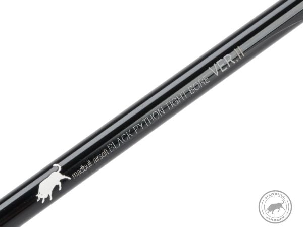 MadBull Airsoft Black Python 6.03mm AEG için Tight Bore İç Namlu (Uzunluk:363 mm)