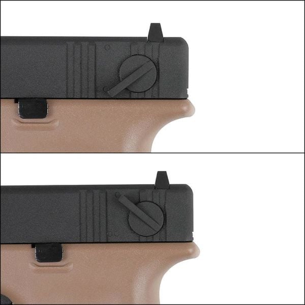 KJW G18 Glock18 Metal Slide TAN GBB Airsoft Tabanca KP-18-TAN