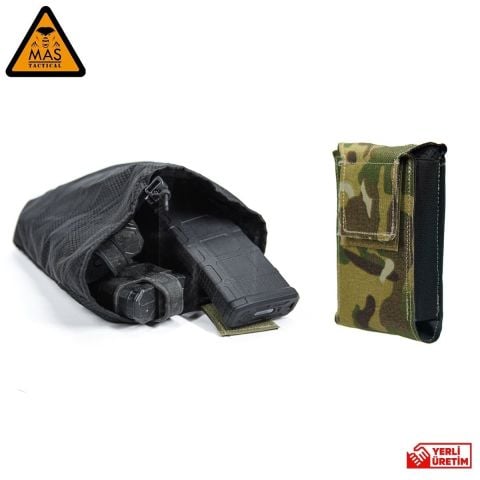 BOŞ ŞARJÖR TORBASI SLIM-LAZER Multicam MAS-10 13-40