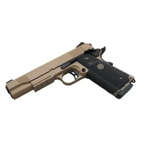 KJW 1911 MEU GBB FULL METAL Airsoft Tabanca TAN (KP07-TAN)