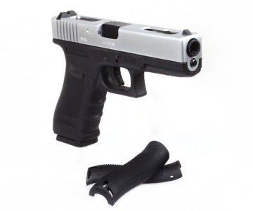 WE GLOCK G18C Gen4 Silver Airsoft Tabanca