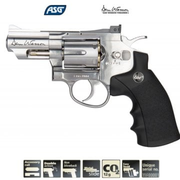 DAN WESSON 2.5 HAVALI REVOLVER TOPLU TABANCA(4.5mm) SILVER 17177