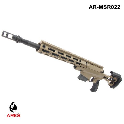 ARES MSR303 SPRING SNIPER AIRSOFT TÜFEĞİ BOLT ACTION TAN - ÇÖL RENGI