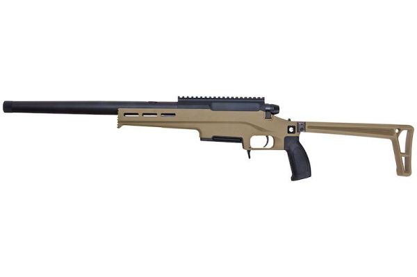 SILVERBACK TAC41L SPORT VERSION FDE BOLT ACTION AIRSOFT SNIPER TÜFEK - ÇÖL RENGI (SBA-BLT-32FDE-S)