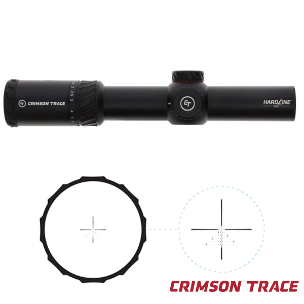 Crimson Trace Hardline 1-10x28 34mm LPVO MIL Tüfek Dürbünü