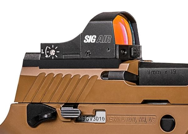 Sig Sauer M17/M18 3 MOA SIG AIR REFLEX SIGHT Alçak Profil Red Dot Nişangah AIR-REFLEXSIGHT