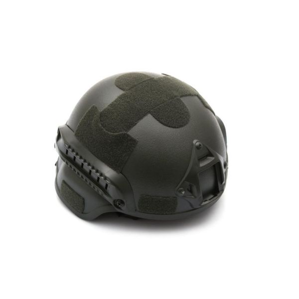 ﻿SS Tactical Airsoft Kompozit Başlık Koruyucu Kask Miğfer - Siyah Renk