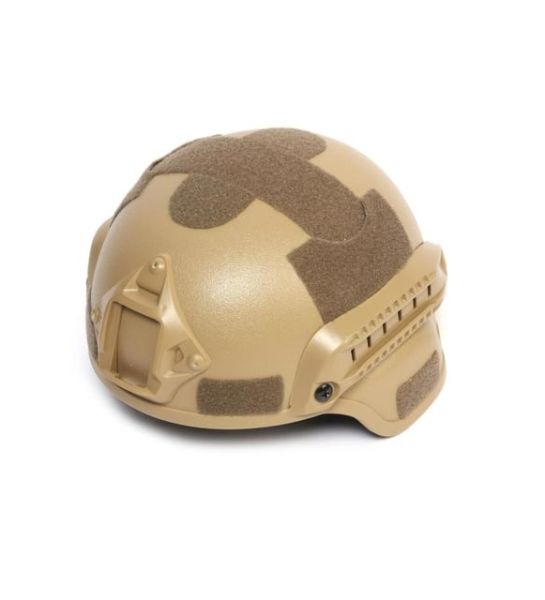 ﻿SS Tactical Airsoft Kompozit Başlık Koruyucu Kask Miğfer - Bej Renk