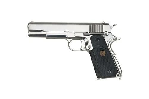 WE COLT 1911 A1 SILVER PRO GRIPS AIRSOFT TABANCA