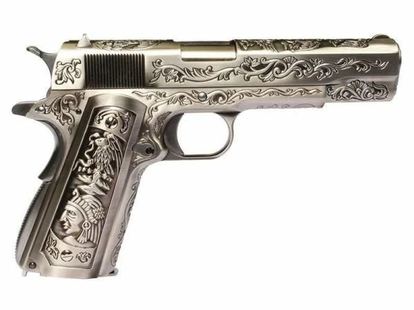 WE COLT 1911 ETCHED GBB Airsoft Gravür İşlemeli