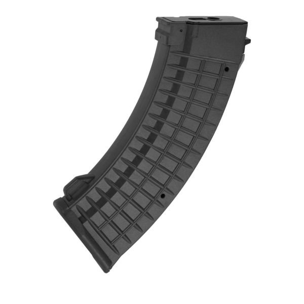 AK Serisi Airsoft AEG Tüfekler için Matrix 110BB Waffle Tipi Polimer Magazine Şarjör - Siyah