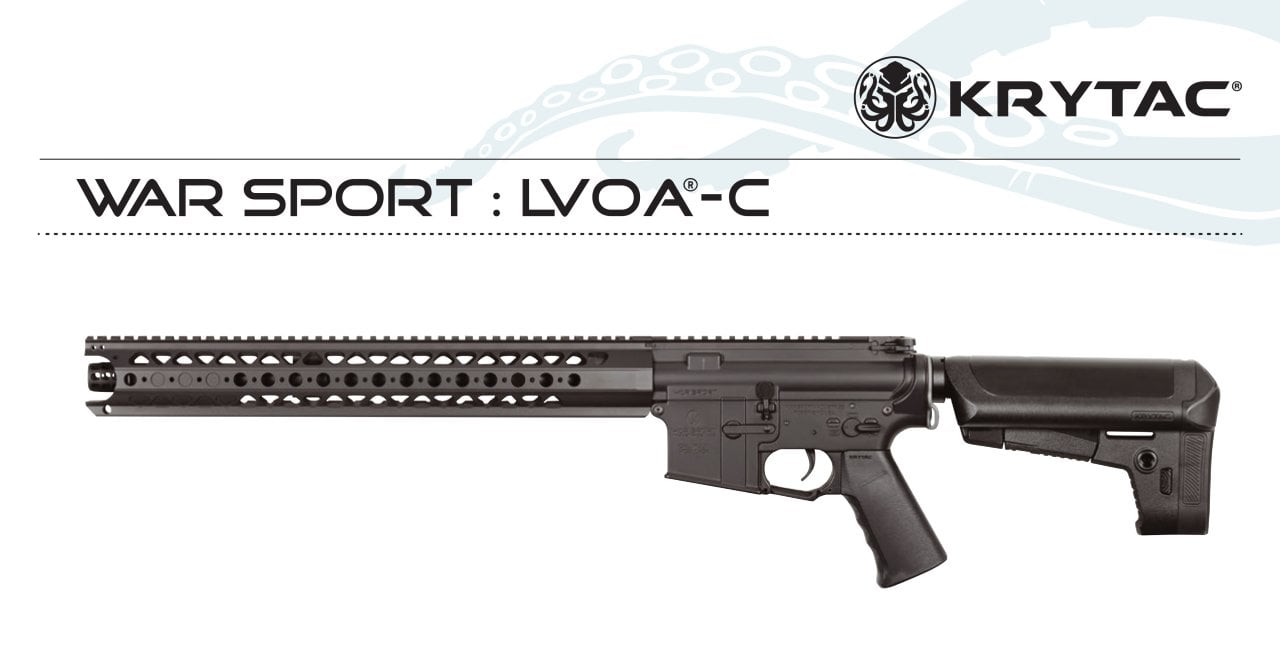 KRYTAC WAR SPORT LVOA-C BLACK AEG