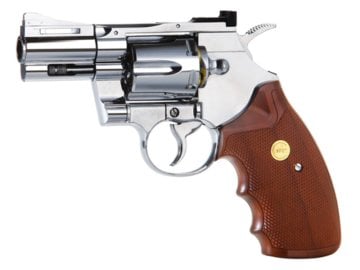 KWC Pyhton Smith & Wesson 2.5 inç Nikel 4.5MM Havalı Tabanca