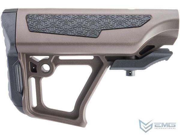 EMG ICS M4 AEG Tüfekler için EMG Zeta Ayarlanabilir Dipçik (Renk: Coyote)