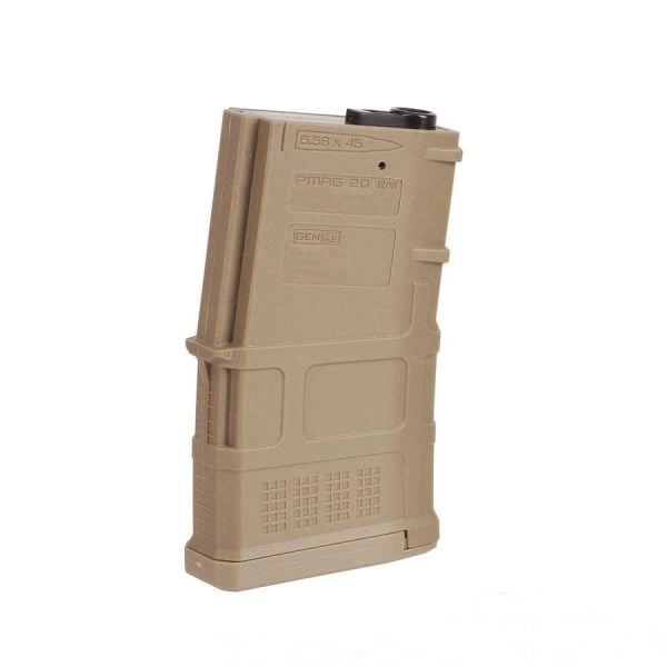 DMAG 20/70BB Kapasite AYARLI EMM KISA AIRSOFT ŞARJÖR Şarjör TAN - Airsoft Short Magazine