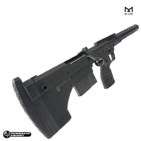 SILVERBACK SRS A2/M2 (22 INCH NAMLU) DESERT TECH LISANSLI AIRSOFT SNIPER TÜFEK - SİYAH