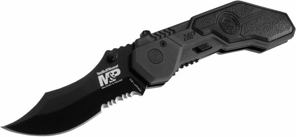 Smith & Wesson® M&P MAGIC®  Assisted Flipper 2.9'' Black Liner Lock Combo Bıçak SWMP1BS