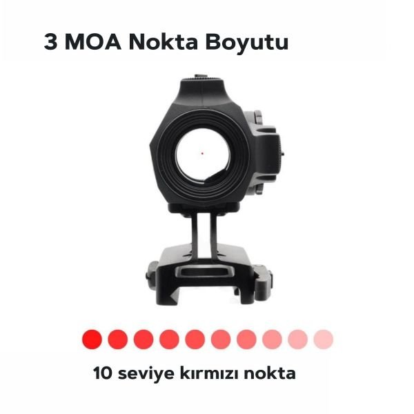 Maverick-IV 1x20 Mini Reflex Sight MIL RUBBER SIYAH