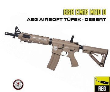 GG CM16 MOD0 AEG AIRSOFT TÜFEK - DESERT TAN