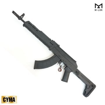 Cyma Magpul Zhukov Custom AK KT AEG Airsoft Tüfek (Siyah)