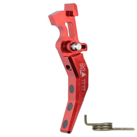 MAXX CNC Aluminum Advanced Trigger (Style C) (Red) AIRSOFT KIRMIZI TETIK MX-TRG001SCR