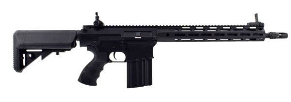 Golden Eagle Metal SR25K URX4 14.5'' M-Lok AEG Rifle with Mosfet Airsoft Tüfek - Siyah