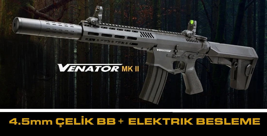 KLI VENATOR MK2 4.5mm  ELEKTRIKLI HAVALI TUFEK