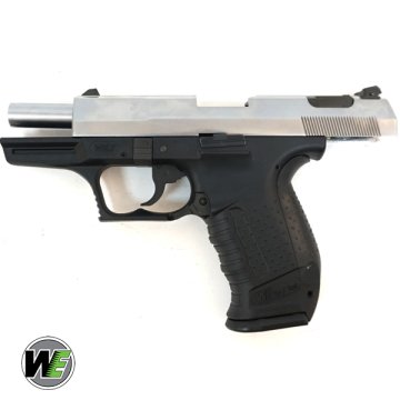 WE 99 FULL METAL Airsoft WALTHER SILVER Airsoft Tabanca