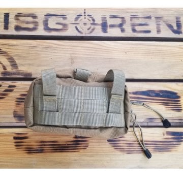 ISG TACTICAL UTILITY POUCH - Yatay Belt Kütüklük Çantası TAN - ÇÖL RENGİ