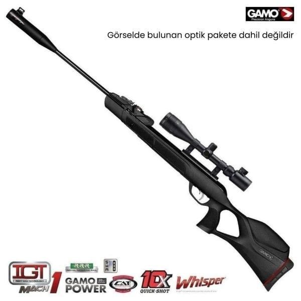 GAMO REPLAY 10X MAGNUM IGT Gen2 4.5 MM Şarjörlü  Havalı Tüfek- 61100386-F